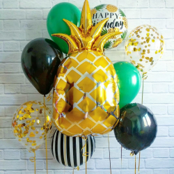 Интерьерный набор с ананасом  