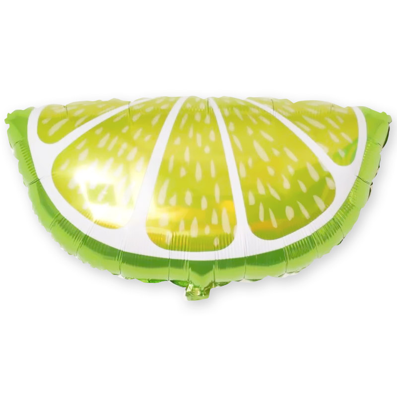 фигура из фольги долька лайма