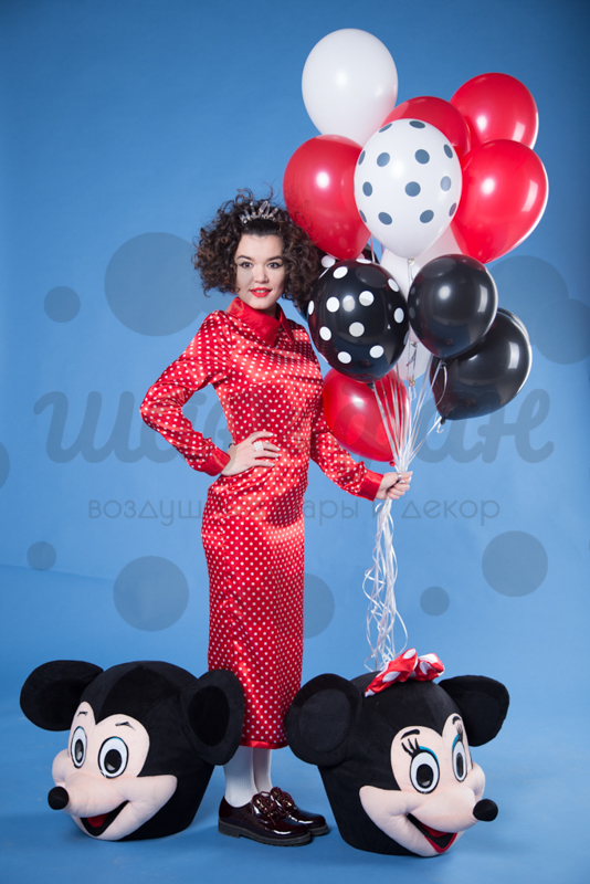 облако шаров микки маус