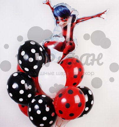 мини букет леди баг