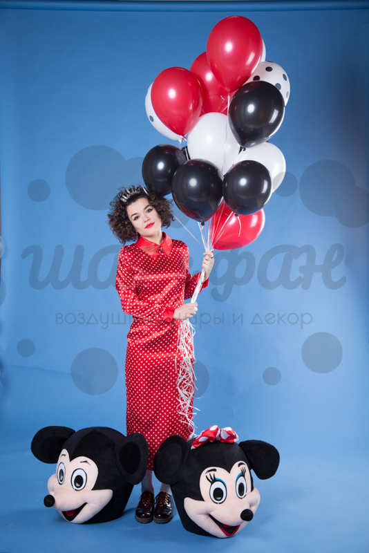 облако шаров микки маус
