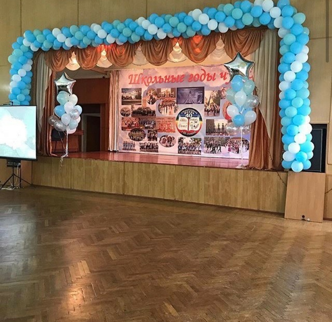 оформление зала на выпускной - 5