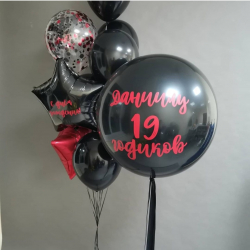 Стильная композиция в черном цвете