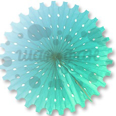 Фант бумажный голубой 40см