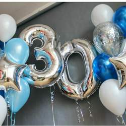 Шары на 30-летие 