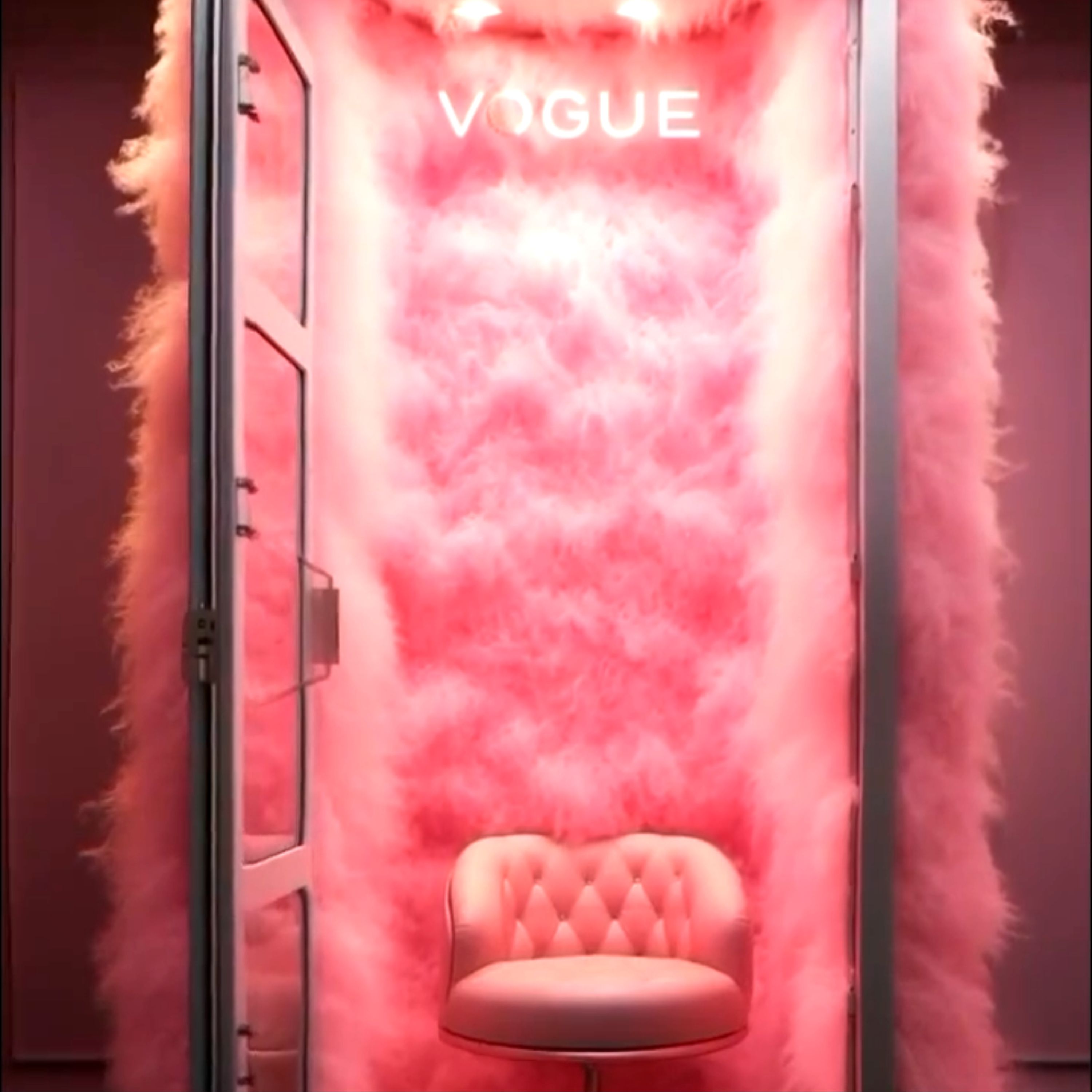 фотозона меховая будка