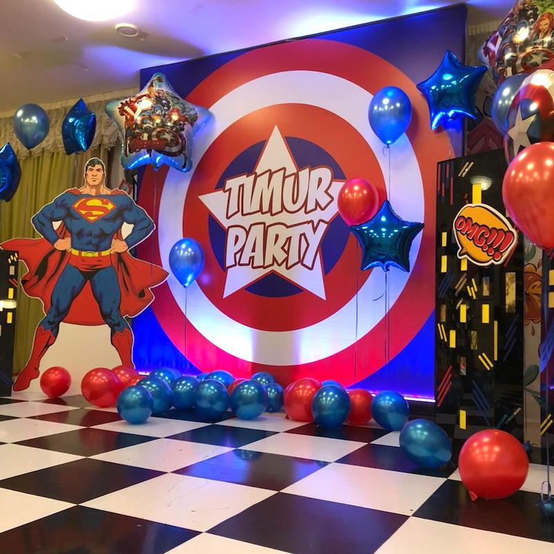 фотозона супергерои