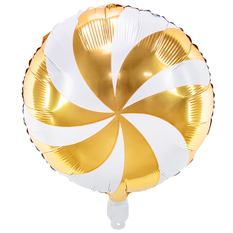  круг леденец gold/white 45 см. кнр