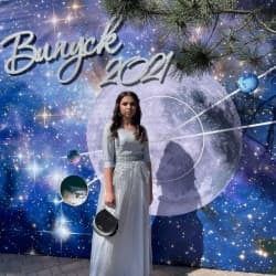 Фотозона-баннер на выпускной в стиле Космос