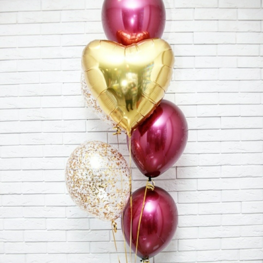 мини-фонтан золото и гранат