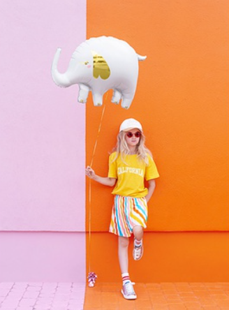 воздушный шар "летающий слон"