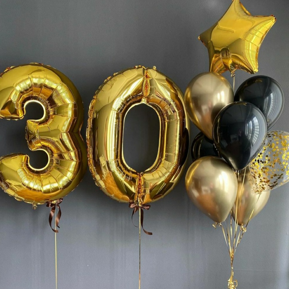 золотой набор на 30 лет мужчине