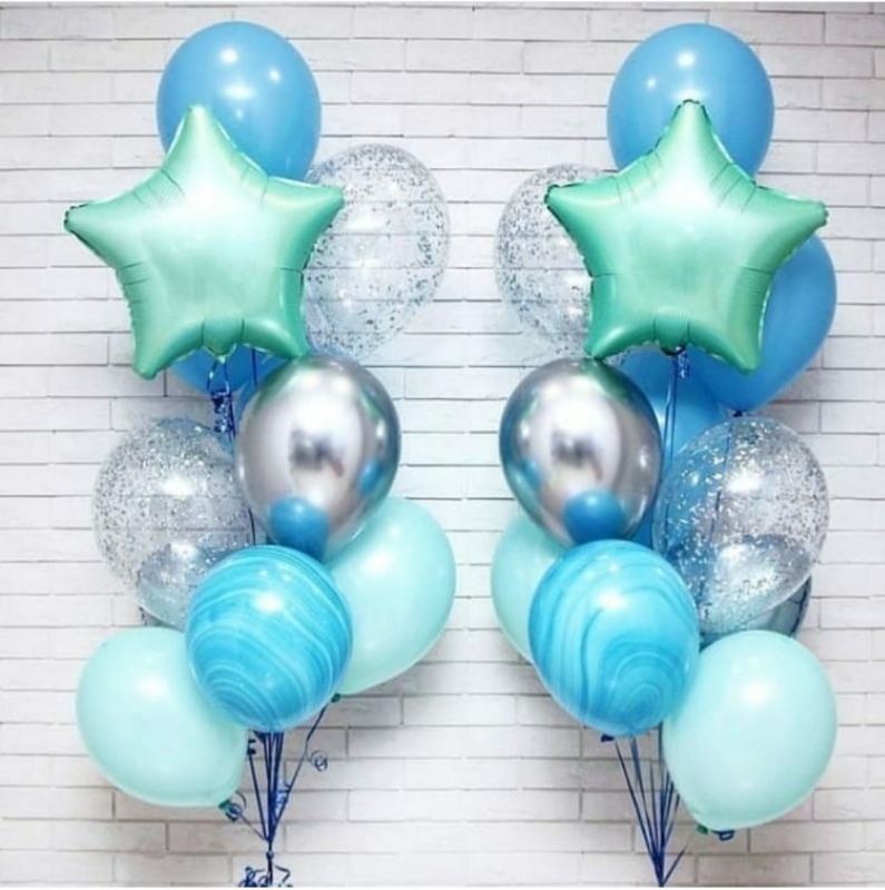 2 голубых фонтана на выписку