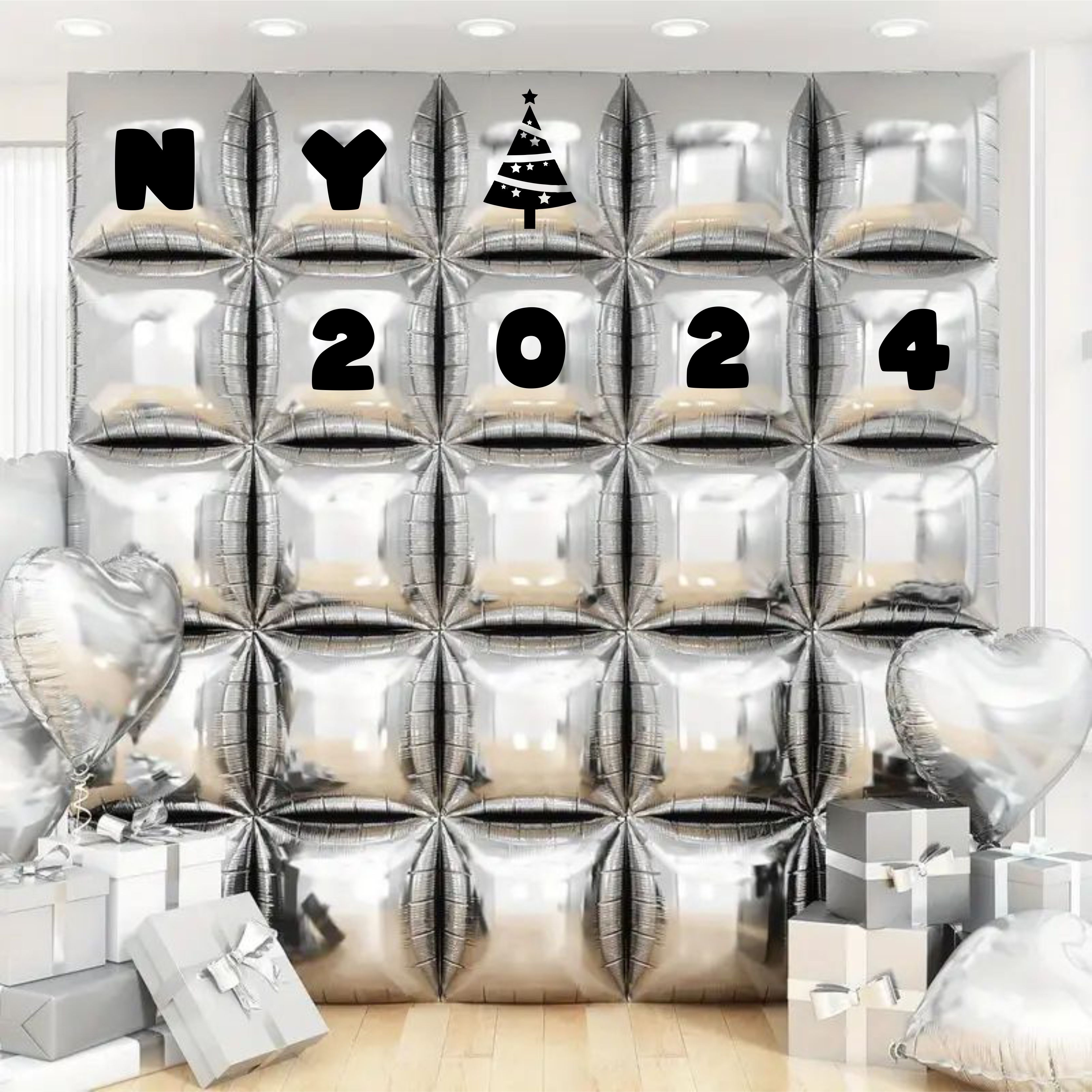 new! фотозона из блоков ny