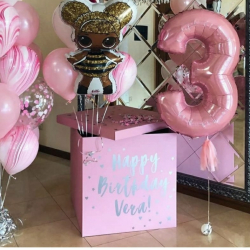 Большой набор с коробкой в стиле LQL