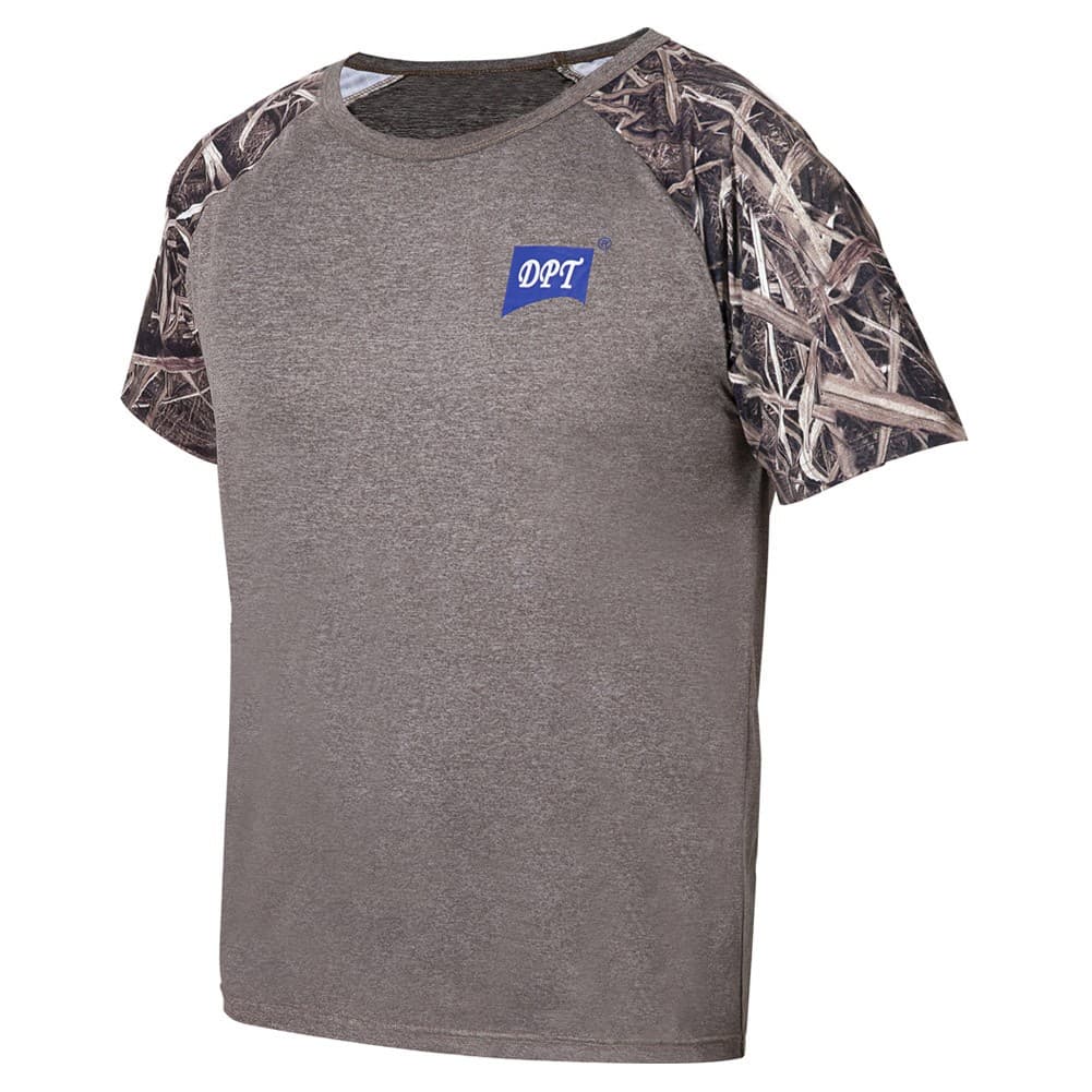 DPT, Hunting T-shirt, Men's Hunting Camouflage T-shirt, Brown*Olive, Multiple sizes