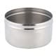ALSANIDI, Stainless steel dates storage, Dates boweL, Silver, Size 16 Cm