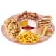 ALSANIDI, Luxury serving tray, Trips plate, Coppery, Size 34 Cm