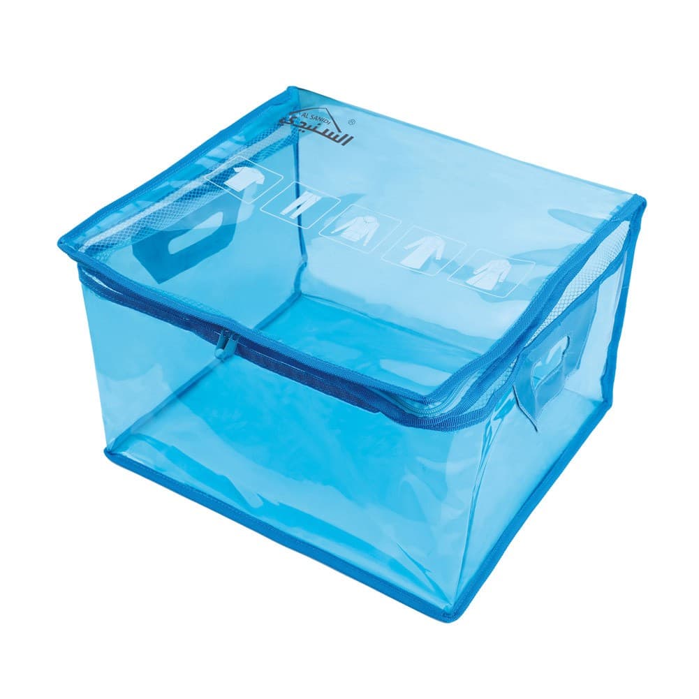 ALSANIDI, Luggage and clothes storage bag, Blue Light, Size 33*10*27Cm