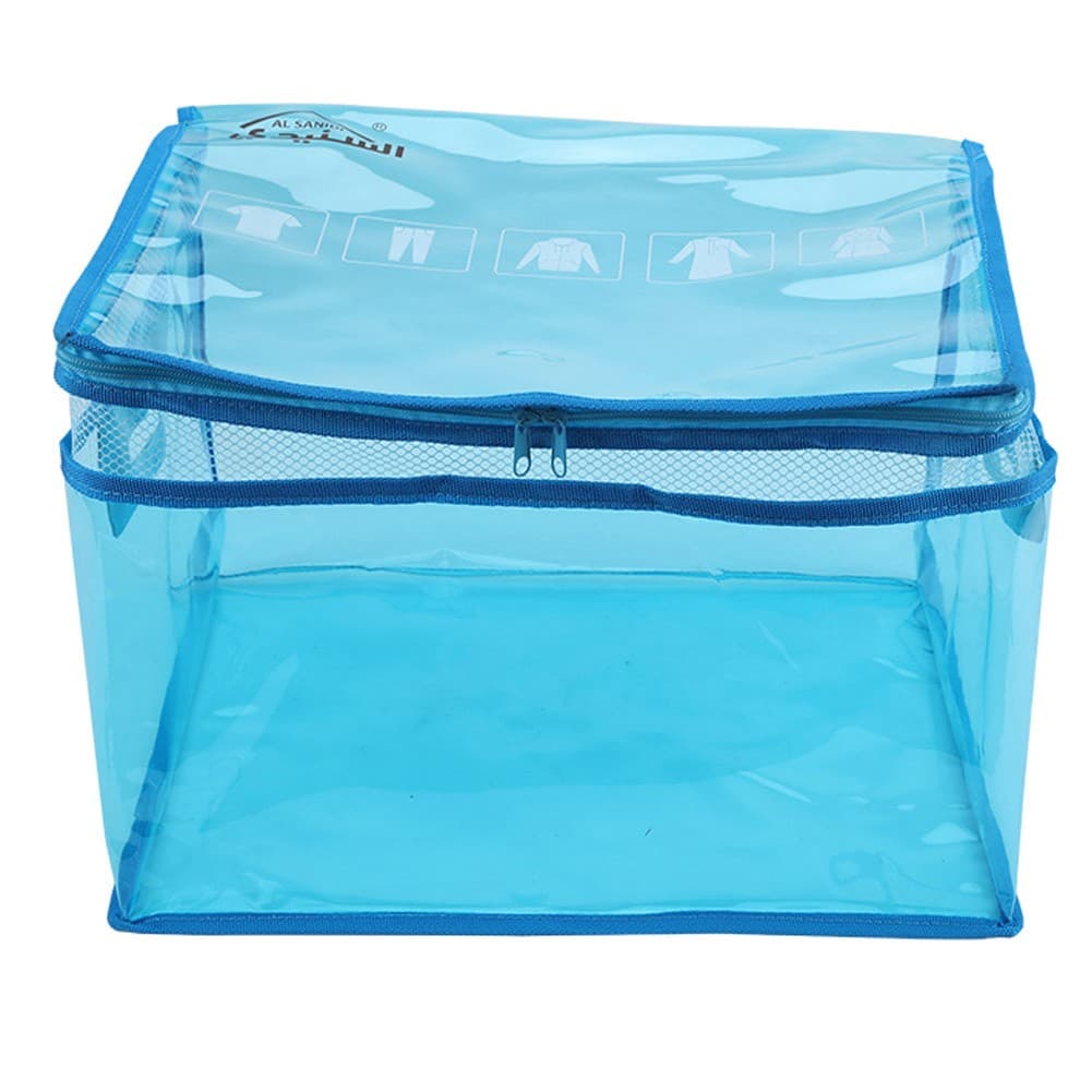 ALSANIDI, Luggage and clothes storage bag, Blue Light, Size 33*10*27Cm