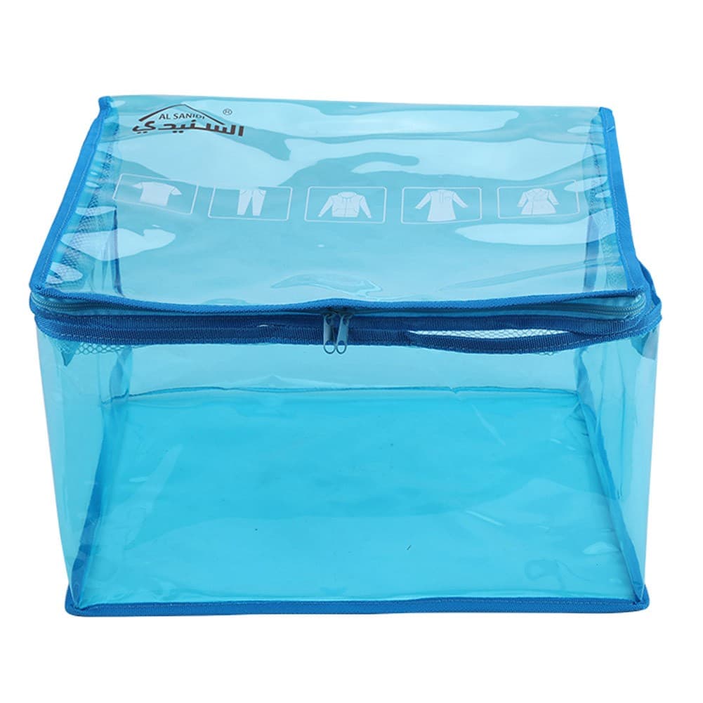 ALSANIDI, Luggage and clothes storage bag, Blue Light, Size 33*10*27Cm