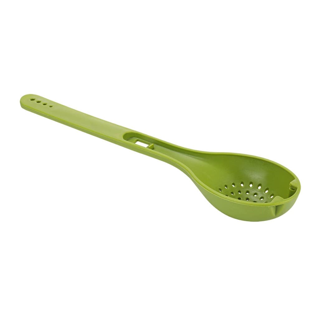 ALSANIDI, Plastic spices cooking spoon, Cooking Spoons, Green, Size 27 Cm