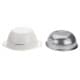 ALSANIDI, Stainless steel rice strainer, Rice, Vegetables and fruits strainer, White, Size 16 Cm