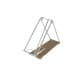 ALSANIDI, Stainless steel utensiL drying table, Drying Rack, Silver, capacity 10 Cups Size 18.8*8.8*7.9 Cm
