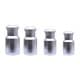 ALSANIDI, spices cans, Ghee pail, Silver, Size 10 Cm