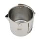 DPT, Stainless steel milk pot, Coffee pot, Silver, capacity 1 L