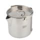 DPT, Stainless steel milk pot, Coffee pot, Silver, capacity 1 L