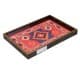 ALSANIDI, Heritage Tray, Serving Tray, Black*Red, Size 35*48 Cm