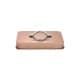 ALSANIDI, Habb Al-Romman Steel Spices Storage, Tea, coffee and sugar storage for trips, Coppery, Size 14*14*16.5 Cm
