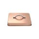 ALSANIDI, Habb Al-Romman Steel Spices Storage, Tea, coffee and sugar storage for trips, Coppery, Size 12*16*18 Cm