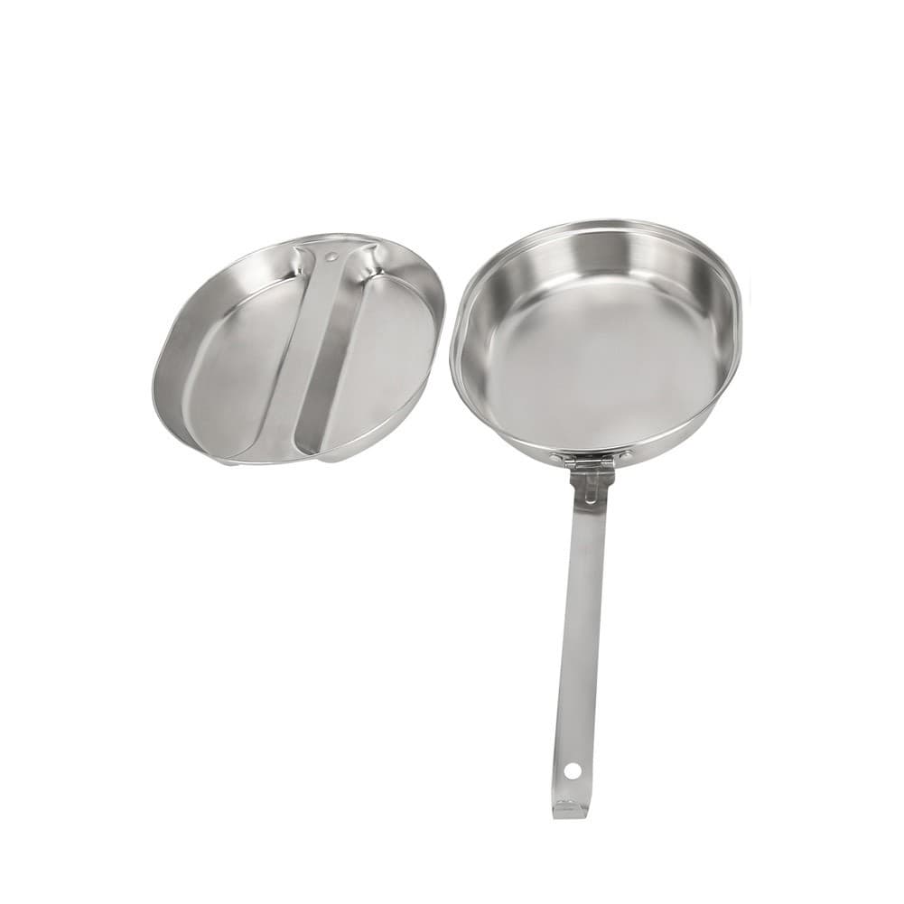 ALSANIDI, Cooking pan, Frying pan
, Silver, Size 17.2*21 Cm
