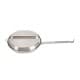 ALSANIDI, Cooking pan, Frying pan
, Silver, Size 17.2*21 Cm