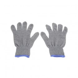 ALSANIDI, Camping Hand Gloves, Outdoor Gloves with Anti-Slip Grip, Gray, Size 14.5*24.5 Cm