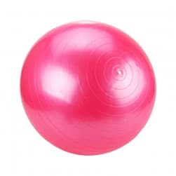 DPT, Rubber Ball for Sports and Yoga Exercises, Yoga Ball, Pink, Size 45 Cm