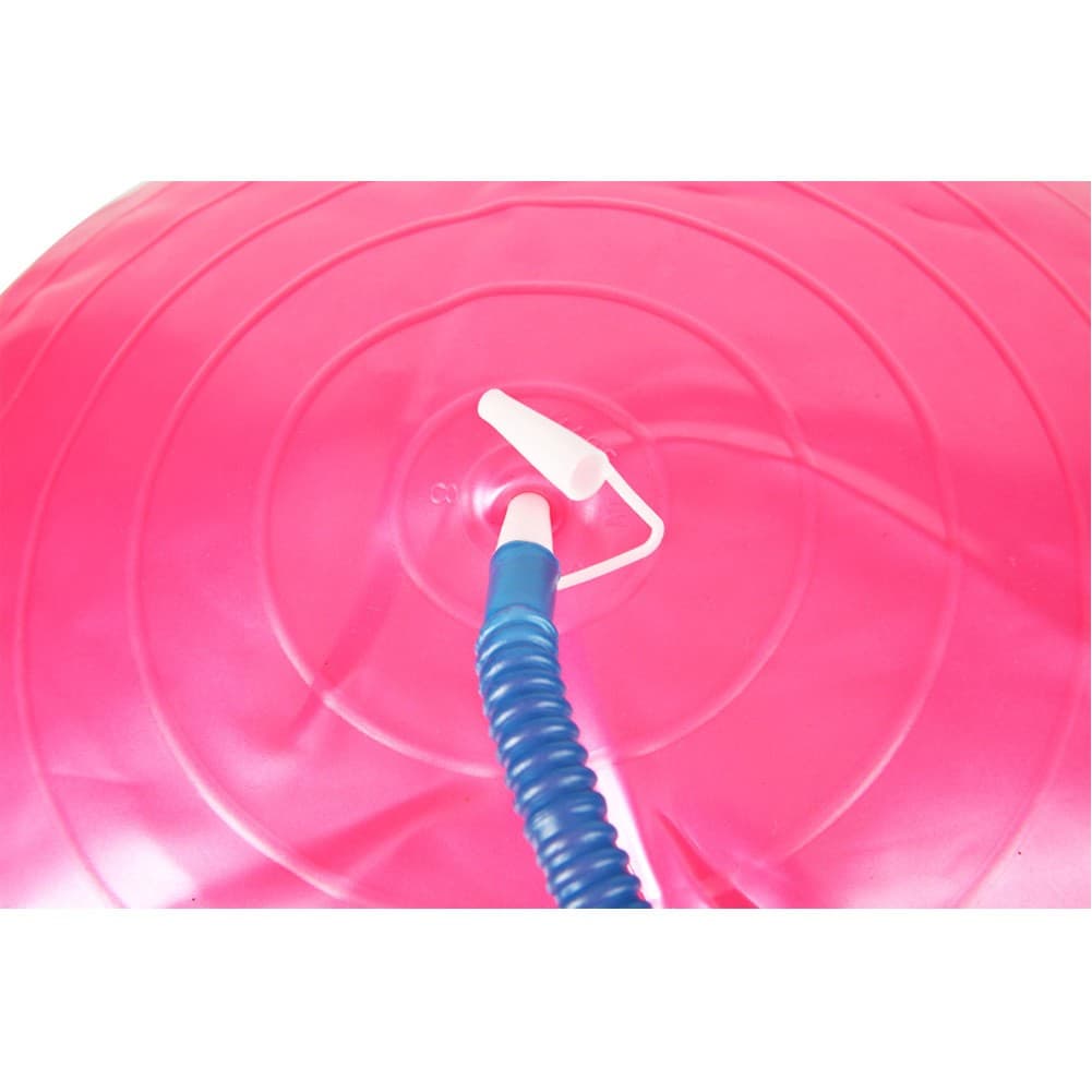 DPT, Rubber Ball for Sports and Yoga Exercises, Yoga Ball, Pink, Size 65 Cm