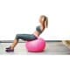 DPT, Rubber Ball for Sports and Yoga Exercises, Yoga Ball, Pink, Size 65 Cm