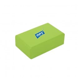 DPT, Sports and Yoga Exercise Cube, Sports Exercise Props, Green, Size 15*32*7.5 Cm