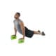 DPT, Sports and Yoga Exercise Cube, Sports Exercise Props, Green, Size 15*32*7.5 Cm