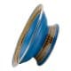 ALSANIDI, Najdi Inscription Ghedar plate, Najdi Inscription Chinko plate, Blue, Size 24 Cm