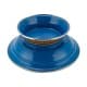 ALSANIDI, Najdi Inscription Ghedar plate, Najdi Inscription Chinko plate, Blue, Size 24 Cm