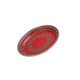 ALSANIDI, Najdi Inscription plate, Najdi Inscription Chinko plate, Red, Size 34 Cm