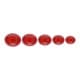 ALSANIDI, Najdi Inscription plate, Najdi Inscription Chinko plate, Red, Size 34 Cm