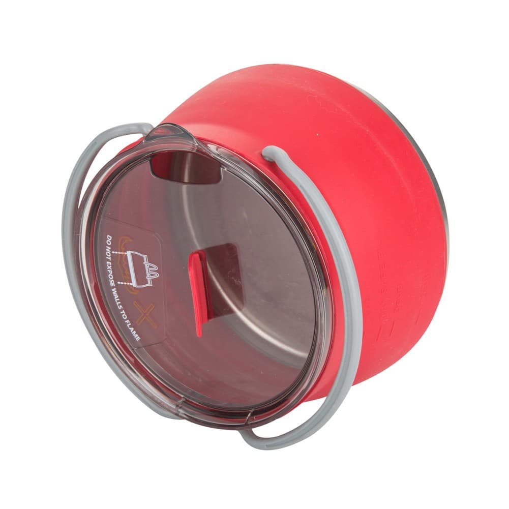 DPT, Silicone pot, Foldable pot, Red, capacity 1 L