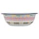 ALSANIDI, Al-Qatt Al-Asiri inscription Badia Pan, saLad bowel, White, Size 35.5*11.4 Cm