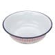 ALSANIDI, Al-Qatt Al-Asiri inscription Badia Pan, saLad bowel, White, Size 35.5*11.4 Cm