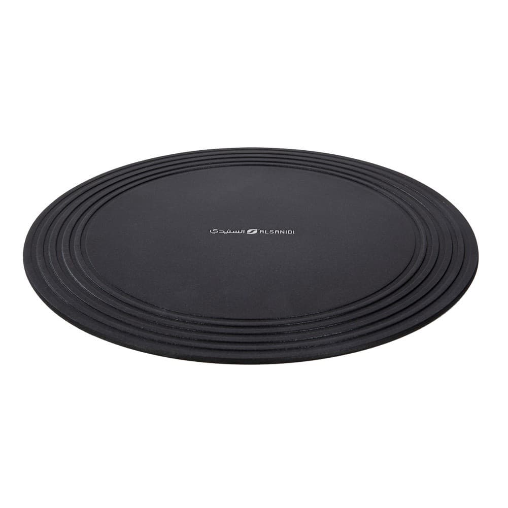ALSANIDI, Heating and defrosting frozen foods saj, Defrost food, Black, Size 28 Cm